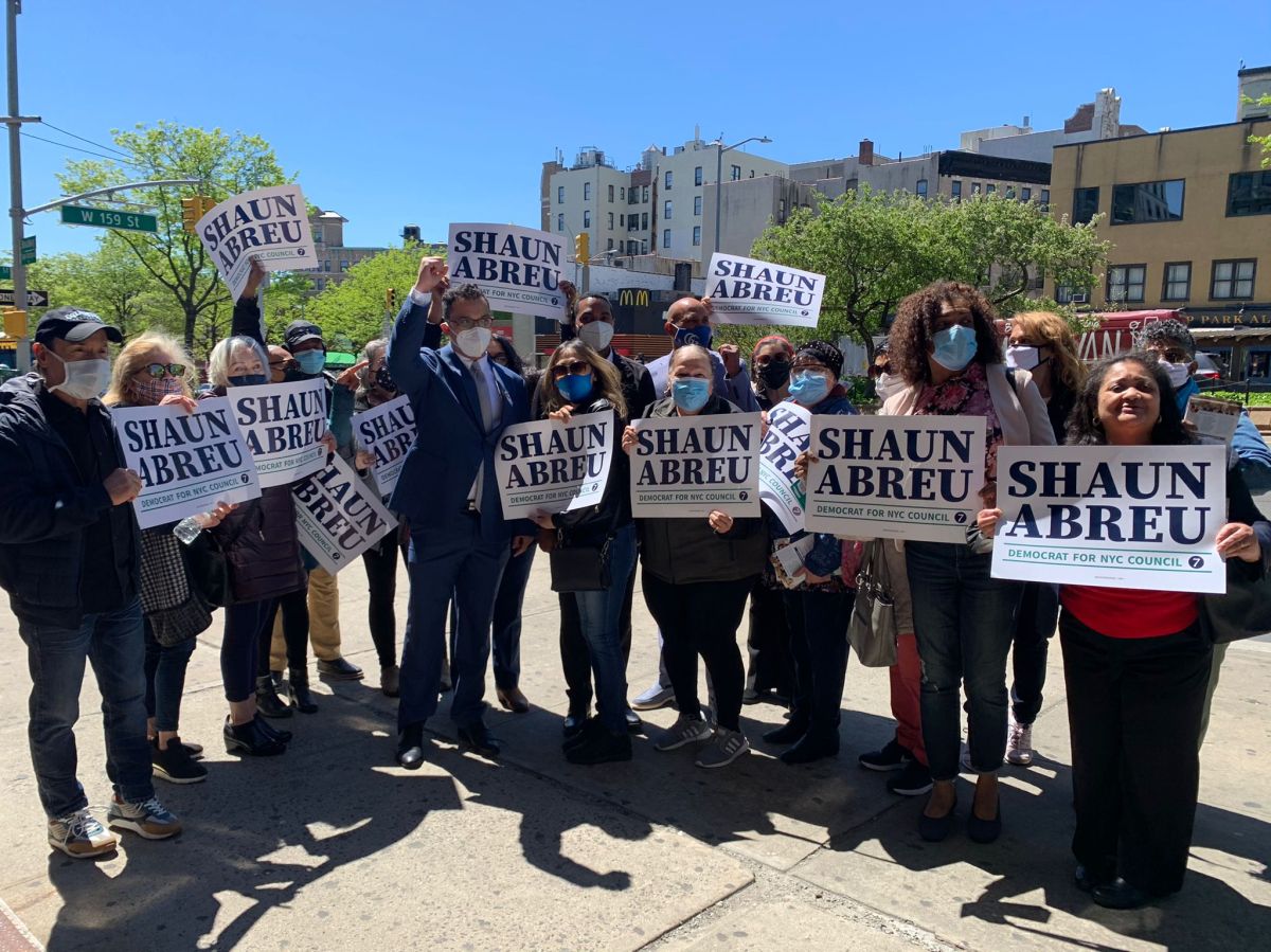 Shaun Abreu, canditato a consejal recibe apoyo de congresistas Demócratas Adriano Espaillat y Richie&nbsp;Torres