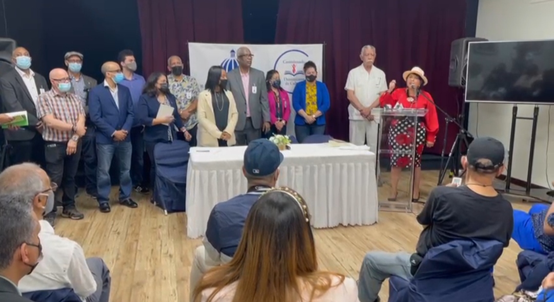 Lourdes Batista Jakab, Comisionada de Cultura, anuncia feria del libro en New York luego de cinco años de&nbsp;ausencia.