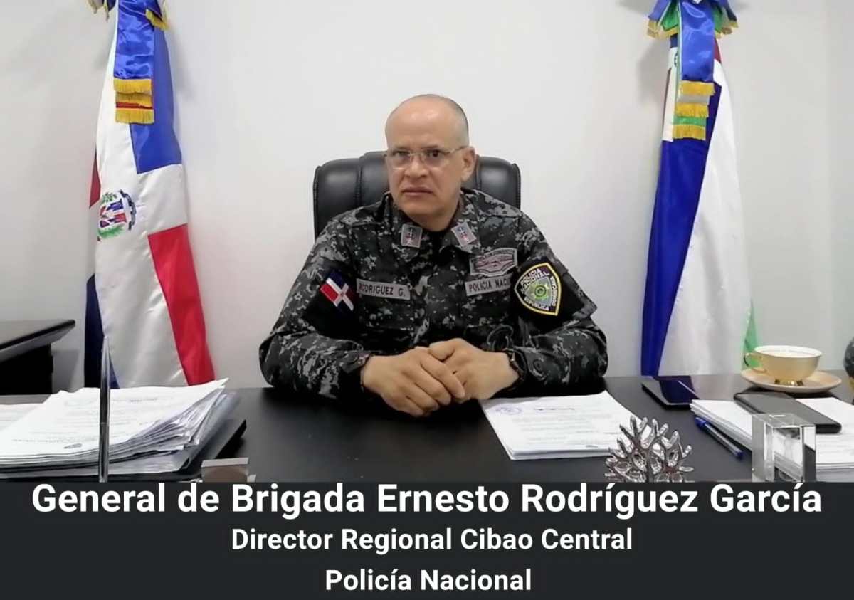 Director Regional Cibao Central P. N., felicita ciudadanos y miembros policiales por comportamiento&nbsp;exhibido