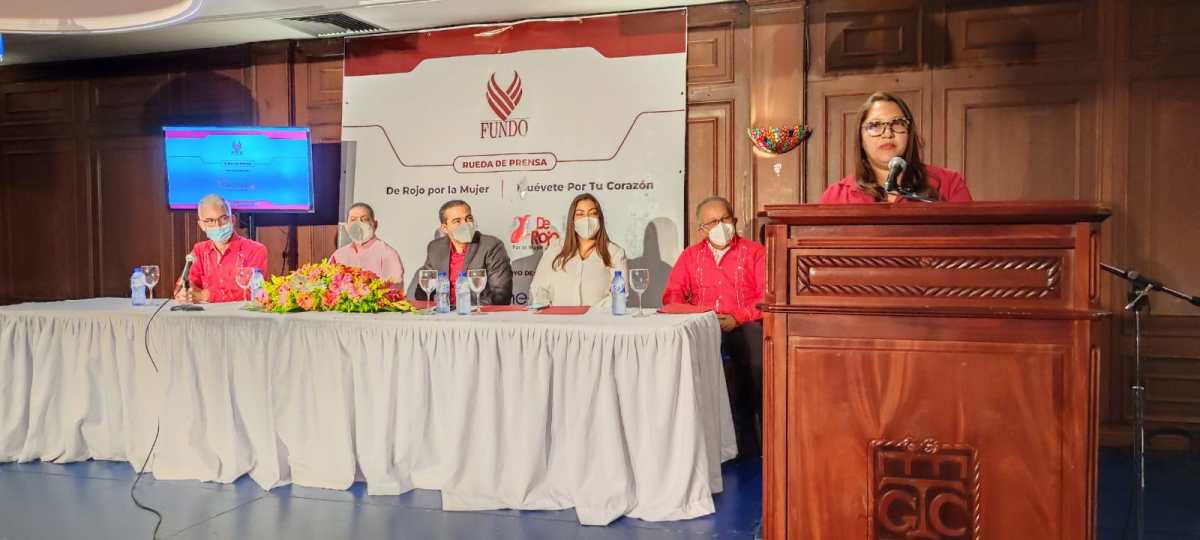 Ofrecen detalles “De Rojo por la Mujer&nbsp;2022”