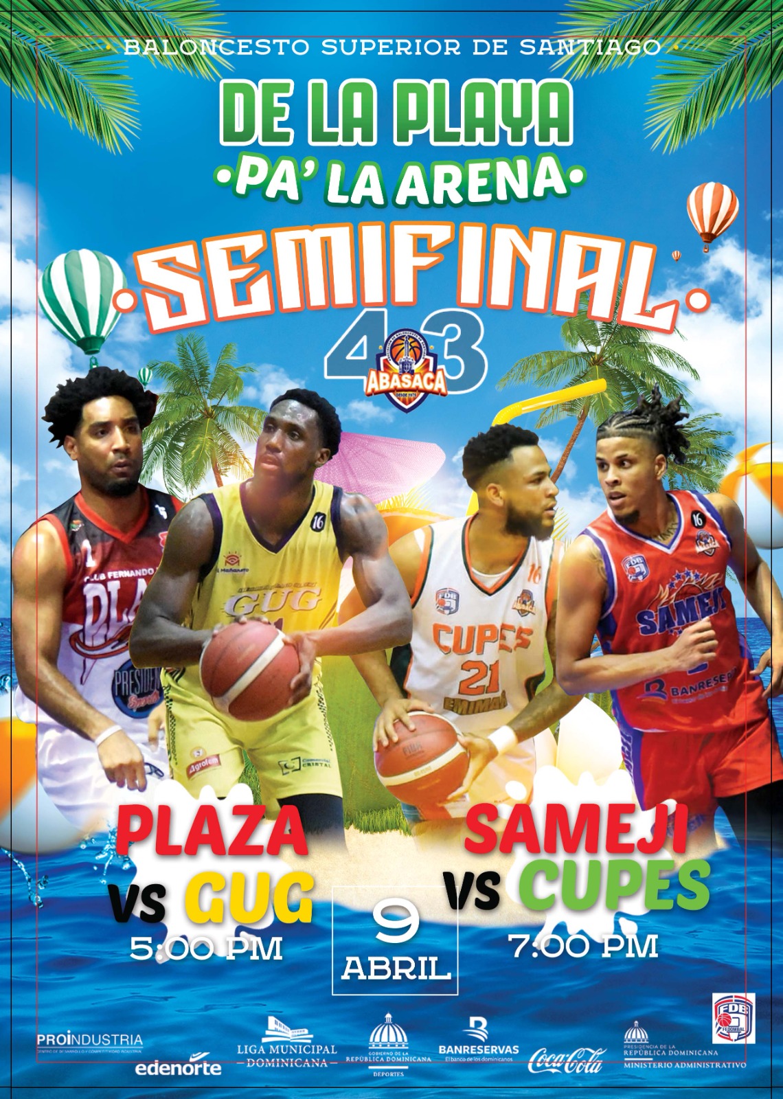 Este domingo nos vamos de la «Playa pa’ la Arena del&nbsp;Cibao»