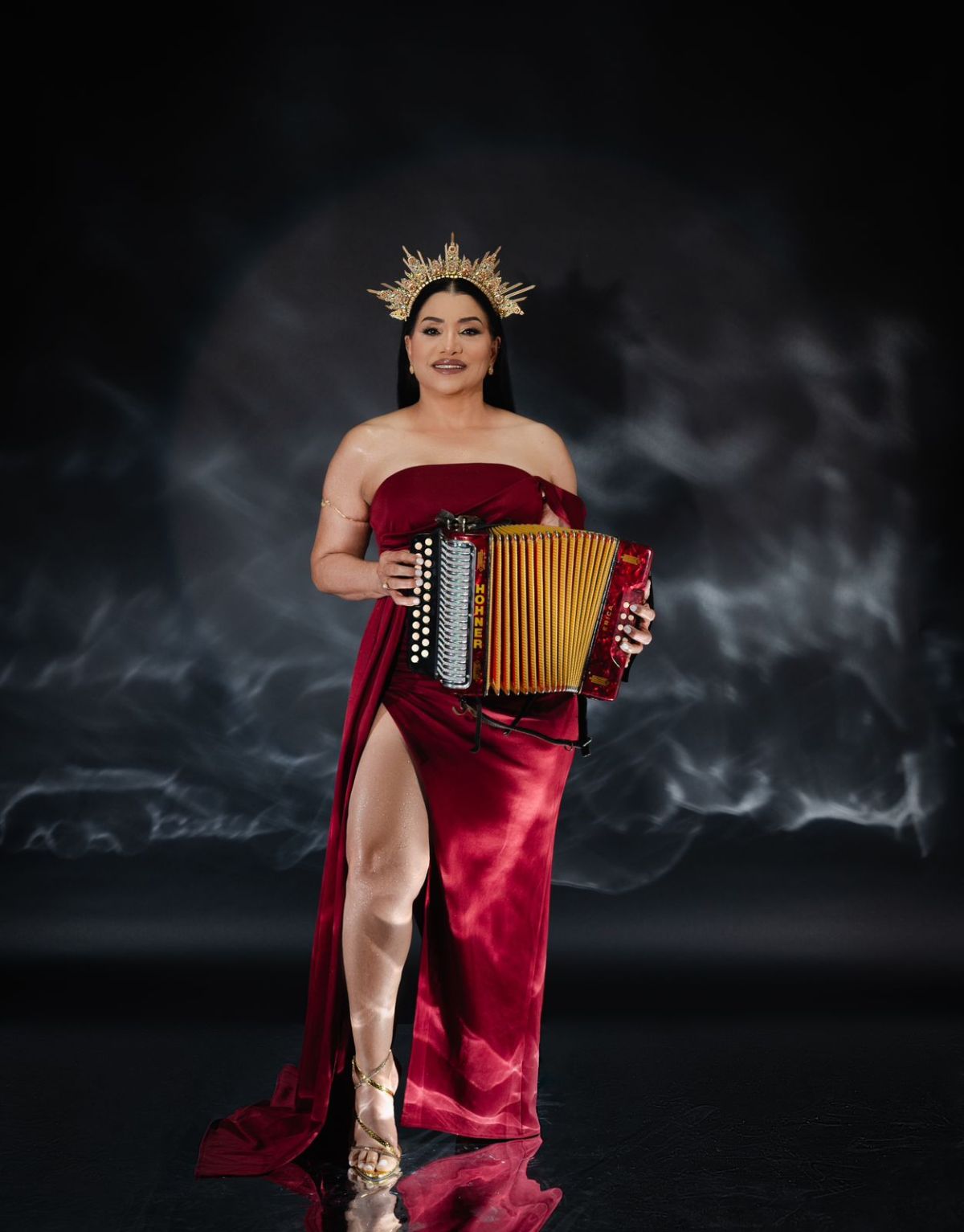 María Díaz celebra 40 años en el merengue&nbsp;típico