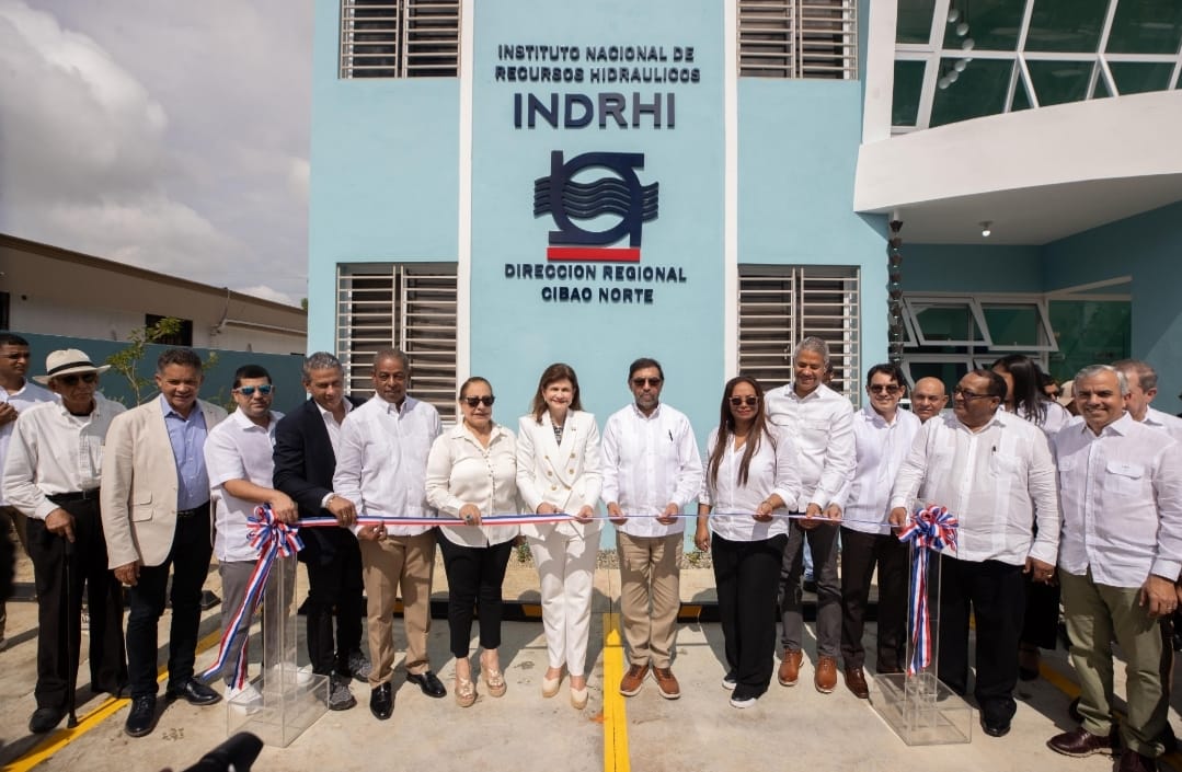 Raquel Peña inaugura sede regional del INDRHI en Santiago y entrega obras para&nbsp;riego