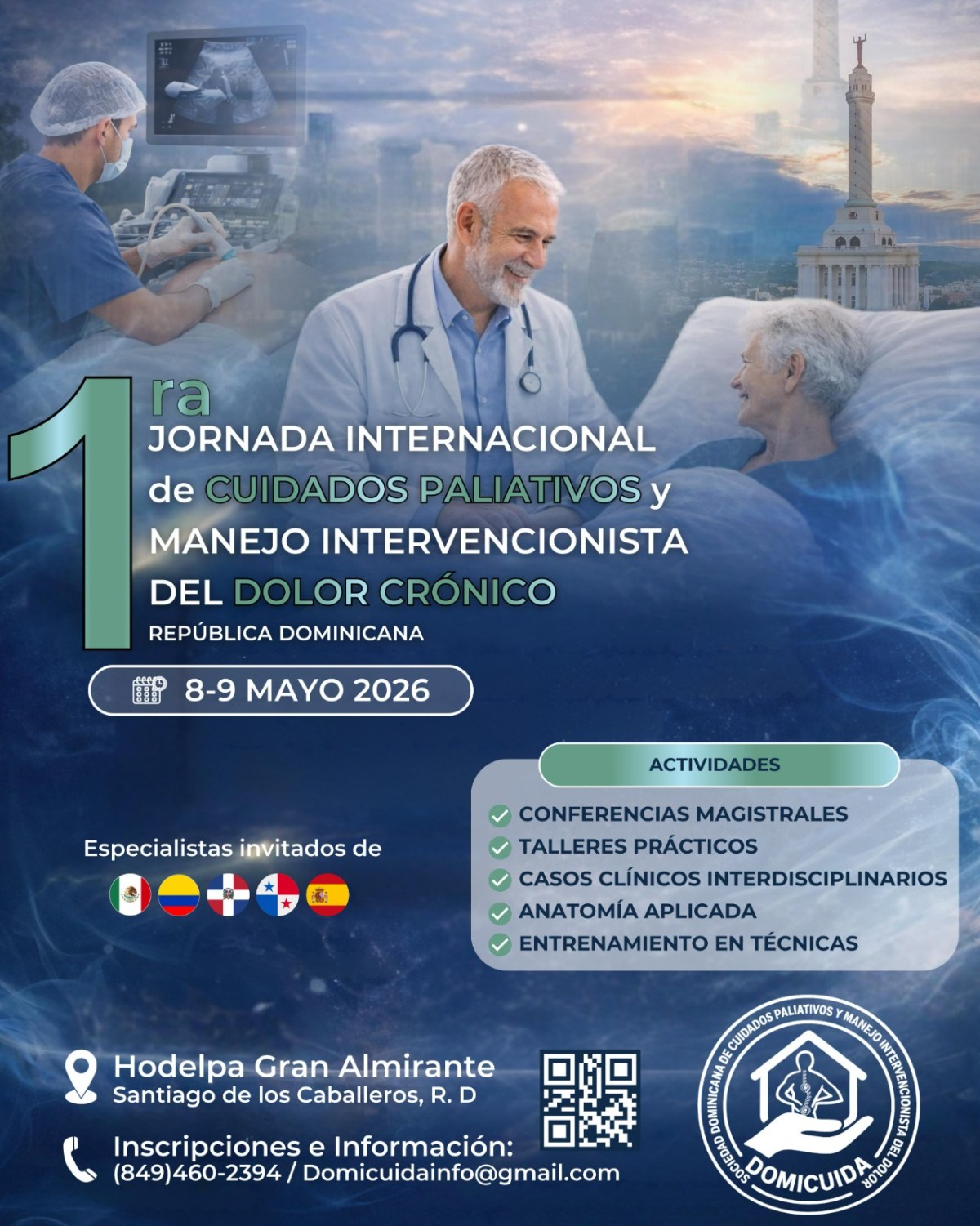 Santiago será sede de jornada pionera sobre cuidados paliativos y manejo del dolor crónicoEspecialistas nacionales e internacionales se reunirán en mayo para fortalecer la práctica clínica basada en&nbsp;evidencia
