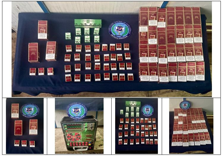 DINTEL ocupa más de 7 mil unidades de cigarrillos mediante operativo en&nbsp;Santiago