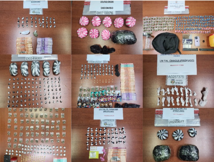 Ofensiva operativa contra el microtráfico se fortalece en toda la provincia de&nbsp;Santiago