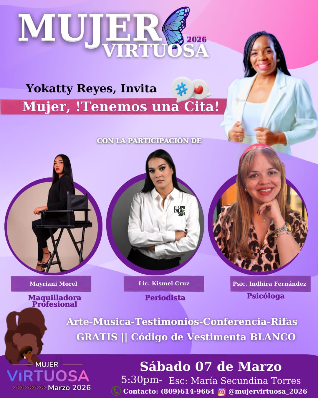 “Mujer Virtuosa” anuncia su segunda versión, renovada y dedicada a una heroína de la&nbsp;comunidad